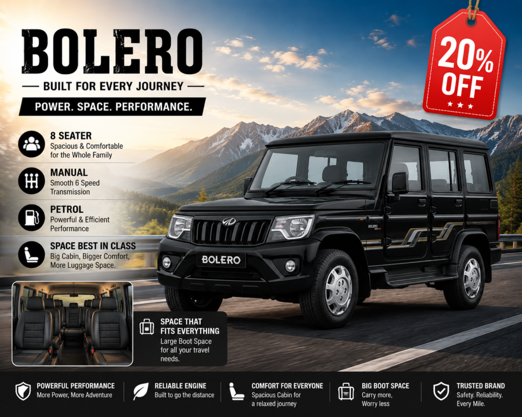 Black Bolero Rental Sikar